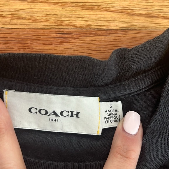 COACH Vandal Gummy Coach Edition T Shirt size small - Picture 3 of 5